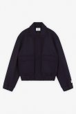 画像1: MAISON KITSUNE メゾンキツネ ウール ジャケット{-BDA} (1)