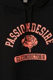 画像3: el conductorH コンダクター SOUVENIR HOODIE 'ROSE{-BDA} (3)