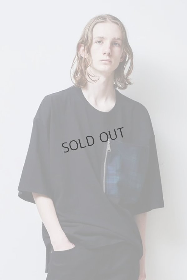 SOLD}ACUOD by CHANU アクオド バイ チャヌ Tartan Pocket T-Shirts{-BCA} - underbar