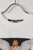 画像2: Palm Angels パームエンジェルス Pin up T-shirt{PMAA001S25JER00A0310-BES} (2)