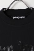 画像2: Palm Angels パームエンジェルス Curved Logo T-shirt{PMAA001S25JER0041010-BES} (2)