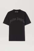 画像6: Palm Angels パームエンジェルス Curved Logo T-shirt{PMAA001S25JER0041010-BES} (6)