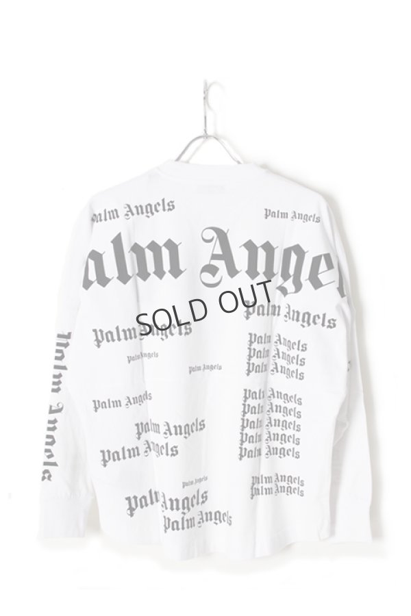 SOLD}Palm Angels パームエンジェルス ULTRA LOGO OVER TEE L/S{-AIS