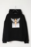 画像1: Palm Angels パームエンジェルス Pin up hoodie{PMBB155S25FLE0031003-BES} (1)