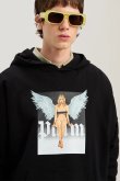 画像11: Palm Angels パームエンジェルス Pin up hoodie{PMBB155S25FLE0031003-BES} (11)