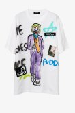 画像1: guernika ゲルニカ Hand Painted T-shirt{-BDA} (1)