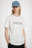 画像6: PATOU パトゥ オーガニックコットン パトゥロゴTシャツ{JE0299999001W-BDS} (6)