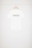 画像7: PATOU パトゥ オーガニックコットン パトゥロゴTシャツ{JE0299999001W-BDS} (7)