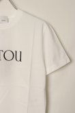 画像11: PATOU パトゥ オーガニックコットン パトゥロゴTシャツ{JE0299999001W-BDS} (11)