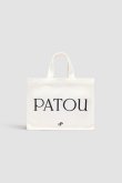 画像3: PATOU パトゥ コットンキャンバス パトゥトート スモール {AC0440076001W-BDS} (3)