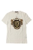 画像1: 【 50%OFF セール｜47,850円→23,925円】 Roberto Cavalli ロベルトカヴァリ T-SHIRT RC WITH SNAKES{RC-201706-10-WHT-AGS} (1)