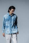 画像6: RESOUND CLOTHING リサウンドクロージング OVER DENIM shirts{-BDA} (6)