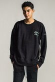 画像1: RESOUND CLOTHING リサウンドクロージング ID velours fleece drop trainer{-BDA} (1)