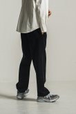 画像3: RESOUND CLOTHING リサウンドクロージング MELTON WIDE TUCK PANTS{-BDA} (3)