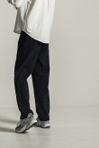 画像4: RESOUND CLOTHING リサウンドクロージング MELTON WIDE TUCK PANTS{-BDA} (4)