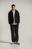 画像6: RESOUND CLOTHING リサウンドクロージング MELTON WIDE TUCK PANTS{-BDA} (6)