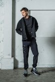 画像4: RESOUND CLOTHING リサウンドクロージング DENIM JERSEY coach hoodie{-BES} (4)