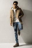 画像2: 【 50%OFF セール｜85,800円→42,900円】 RESOUND CLOTHING リサウンドクロージング Cris COAT{-AHA} (2)