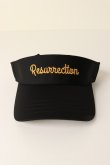 画像2: {SOLD}レザレクション｜Resurrection ベーシックロゴサンバイザー{-BCA} (2)