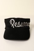 画像2: {SOLD}レザレクション｜Resurrection ニットサンバイザー{-BCA} (2)