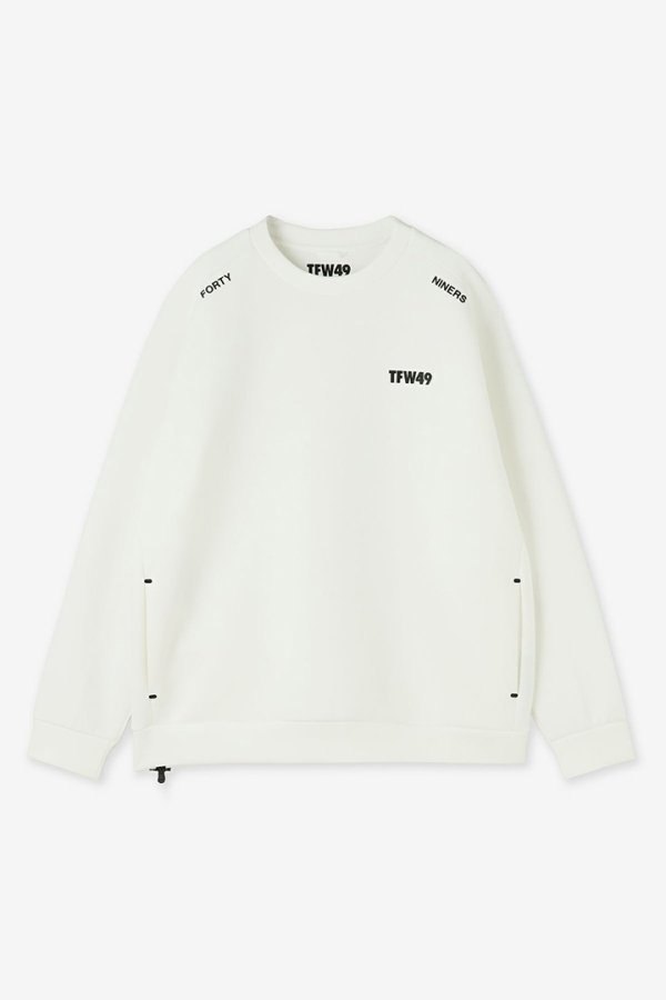 画像1: TFW49 ティーエフダブリューフォーティーナイン CARDBOAD MATELIAL CREW NECK{-BES} (1)