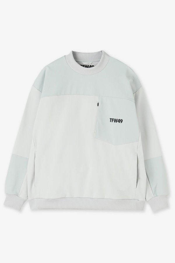 画像1: TFW49 ティーエフダブリューフォーティーナイン L/S THICK COLLAR CREW NECK SHIRT{-BES} (1)