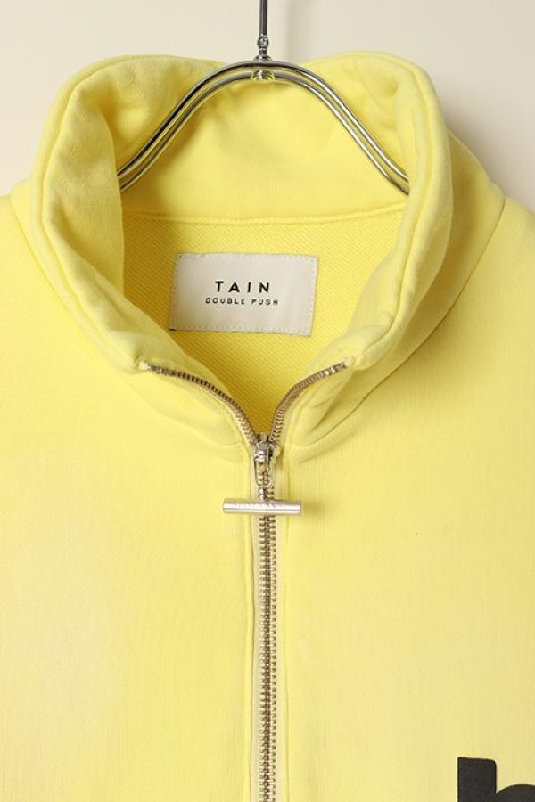 TAIN DOUBLE PUSH タインダブルプッシュ DOUBLE PUSH HALF ZIP SWEAT