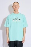 画像10: {SOLD}TAIN DOUBLE PUSH タインダブルプッシュ T CROSS SHORT SLEEVE T-SHIRTS（リバーシブル仕様）{-BCA} (10)