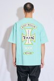 画像11: {SOLD}TAIN DOUBLE PUSH タインダブルプッシュ T CROSS SHORT SLEEVE T-SHIRTS（リバーシブル仕様）{-BCA} (11)