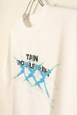 画像3: {SOLD}TAIN DOUBLE PUSH タインダブルプッシュ T CROSS SHORT SLEEVE T-SHIRTS（リバーシブル仕様）{-BCA} (3)