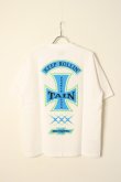 画像4: {SOLD}TAIN DOUBLE PUSH タインダブルプッシュ T CROSS SHORT SLEEVE T-SHIRTS（リバーシブル仕様）{-BCA} (4)