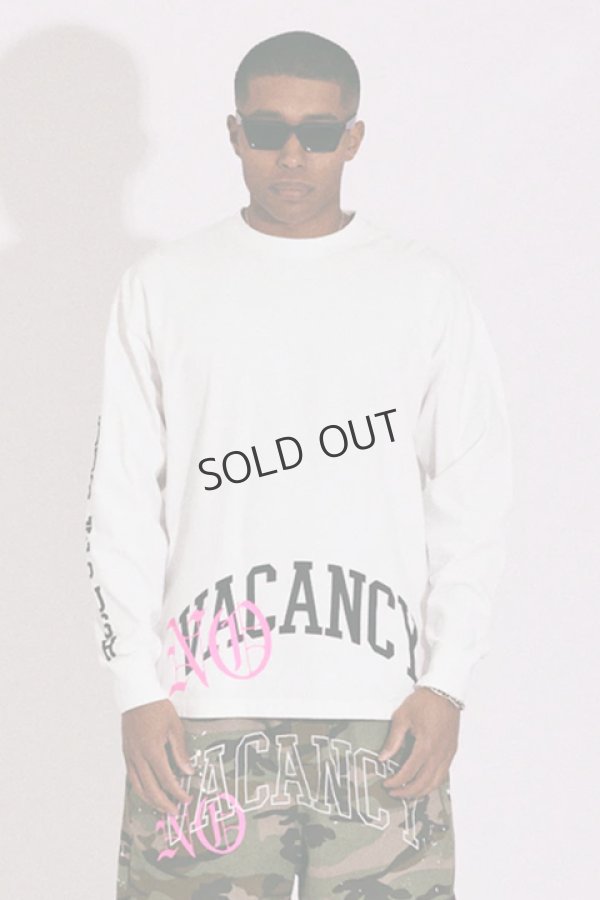 画像1: {SOLD}TAIN DOUBLE PUSH タインダブルプッシュ NO VACANCY LONG SLEEVE T-SHIRTS（リバーシブル）{-BDS} (1)