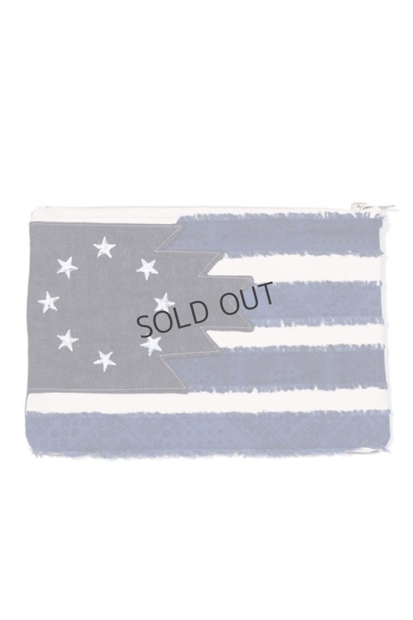 SOLD}TMT ティーエムティー NATIVE U.S.FLAG CLUTCH BAG{-AHA} - underbar