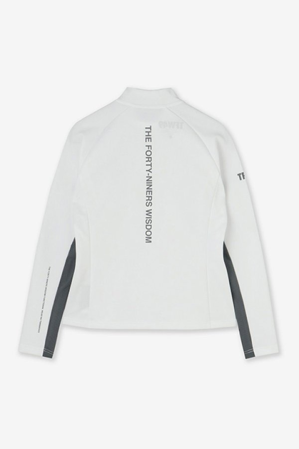 TFW49 ティーエフダブリューフォーティーナイン L/S SIDE MOCKNECK T