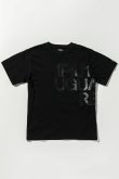 画像7: 1piu1uguale3 RELAX ウノピゥウノウグァーレトレ リラックス フェイクレザーロゴ半袖Tシャツ{-BDA} (7)