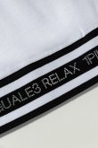 画像13: 1piu1uguale3 RELAX ウノピゥウノウグァーレトレ リラックス ラインストーンヘムロングTシャツ{-BDA} (13)