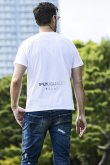 画像8: 1piu1uguale3 RELAX ウノピゥウノウグァーレトレ リラックス ラインストーンバックサイドロゴ半袖Tシャツ{-BES} (8)