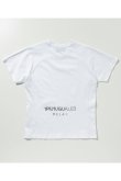 画像13: 1piu1uguale3 RELAX ウノピゥウノウグァーレトレ リラックス ラインストーンバックサイドロゴ半袖Tシャツ{-BES} (13)