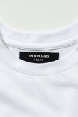 画像14: 1piu1uguale3 RELAX ウノピゥウノウグァーレトレ リラックス ラインストーンバックサイドロゴ半袖Tシャツ{-BES} (14)