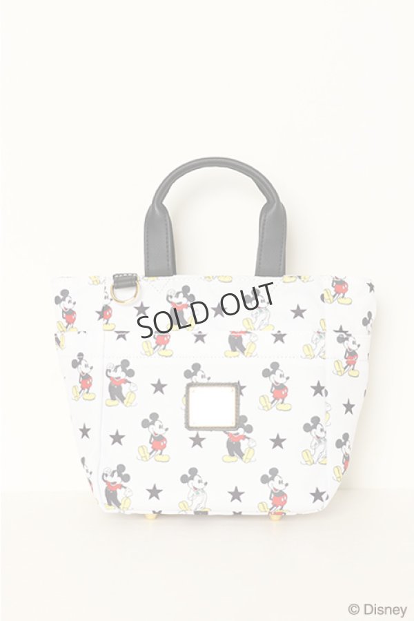 画像1: {SOLD}V12 ヴィ・トゥエルヴ MICKEY / S/M STAR CART BAG{V122215-BG16-WHT-BBS} (1)