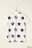 画像4: {SOLD}V12 ヴィ・トゥエルヴ MICKEY / STAR POLO（レディース）{V122215-CT39-WHT-BBS} (4)