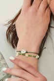 画像2: 【 10%OFF セール｜8,800円→7,920円】 VINTAGE HOLLYWOOD ビンテージハリウッド MAKE A WISH BRACELET DAISY{-BCA} (2)