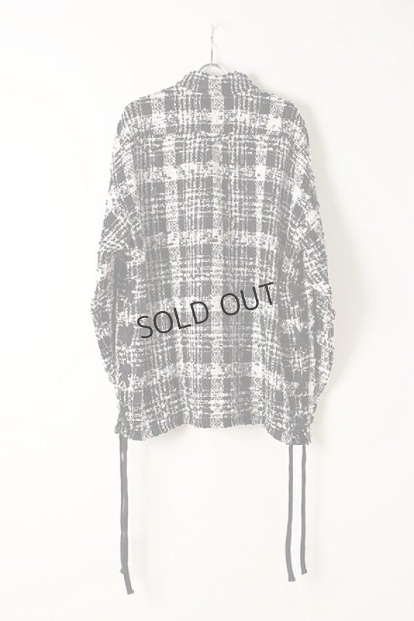 SOLD}FAITH CONNEXION フェイスコネクション LACED TWEED OVERSHIRT