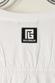 画像4: {SOLD}BALMAIN バルマン BH2 T-SHIRTS DRAWSTRINGS{XH0EG003JB19-OFA-BBS} (4)