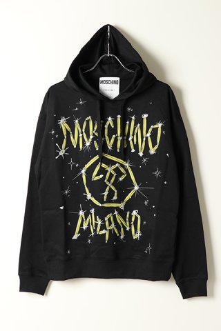 SOLD}MOSCHINO モスキーノ ダブルクエスチョンマークプリントジャージT 