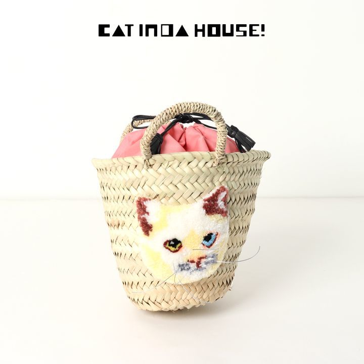 SOLD}CAT IN DA HOUSE! キャット・イン・ダ・ハウス カゴバッグSmall