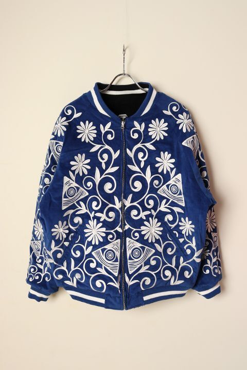 通販価格 MAYO メイヨー MAYO BONES Embroidery Reversible Bomber