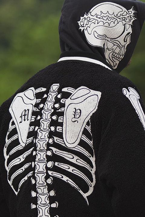 MAYO BONES EMBROIDERY REVERSIBLE JACKET-