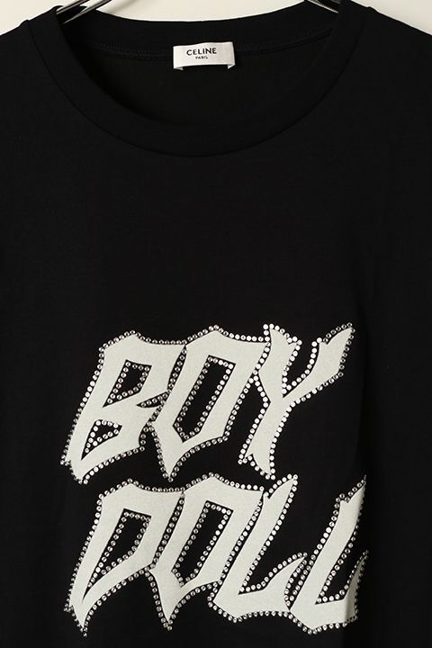 SOLD}CELINE セリーヌ スタッズBOY DOLL Tシャツ / コットンジャージー