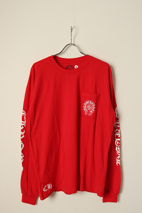 SOLD}CHROME HEARTS クロムハーツ ロングスリーブTシャツ{-BCS} - underbar